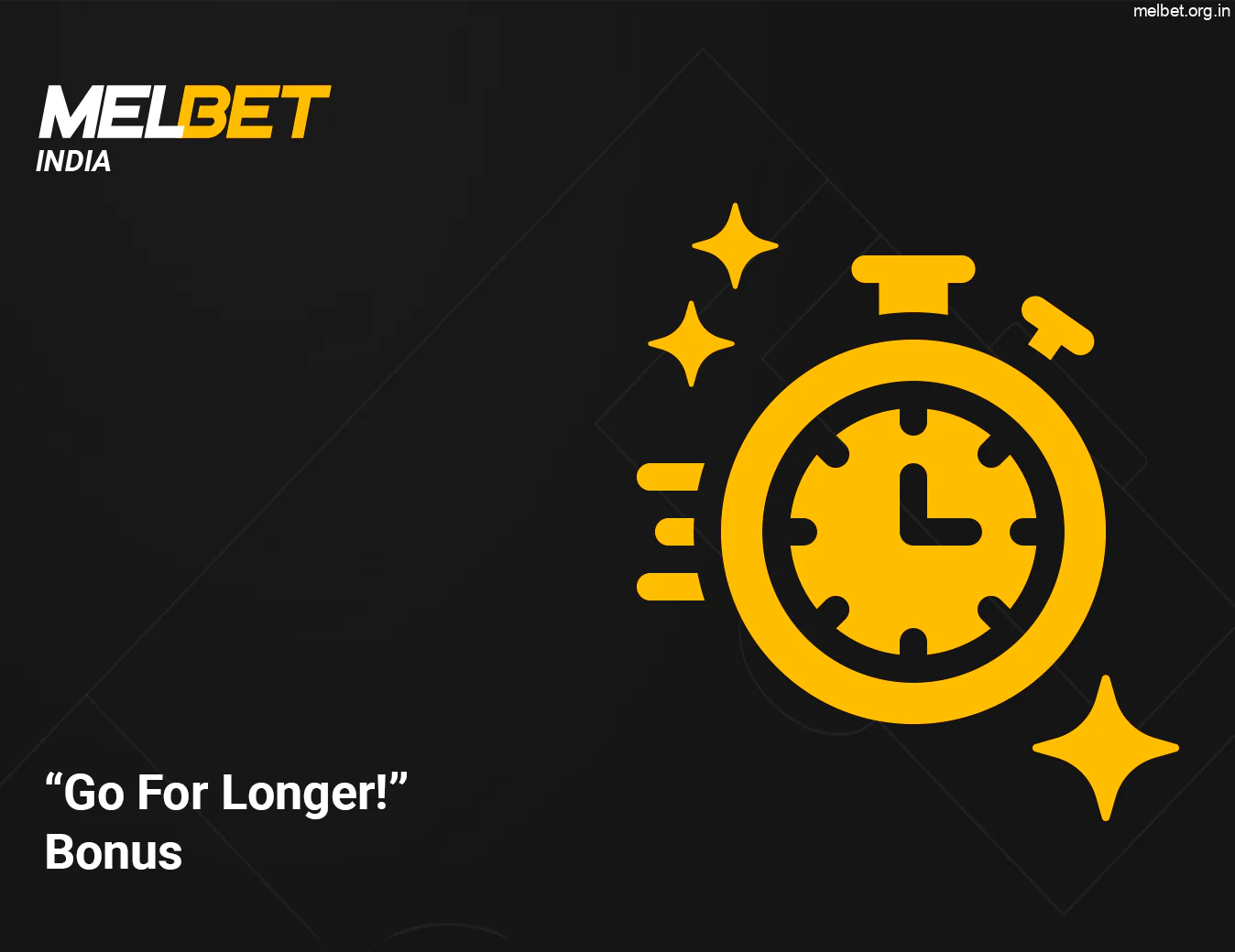 Participate in the 'Go fir Longer' bonus race to gain promo codes - Melbet