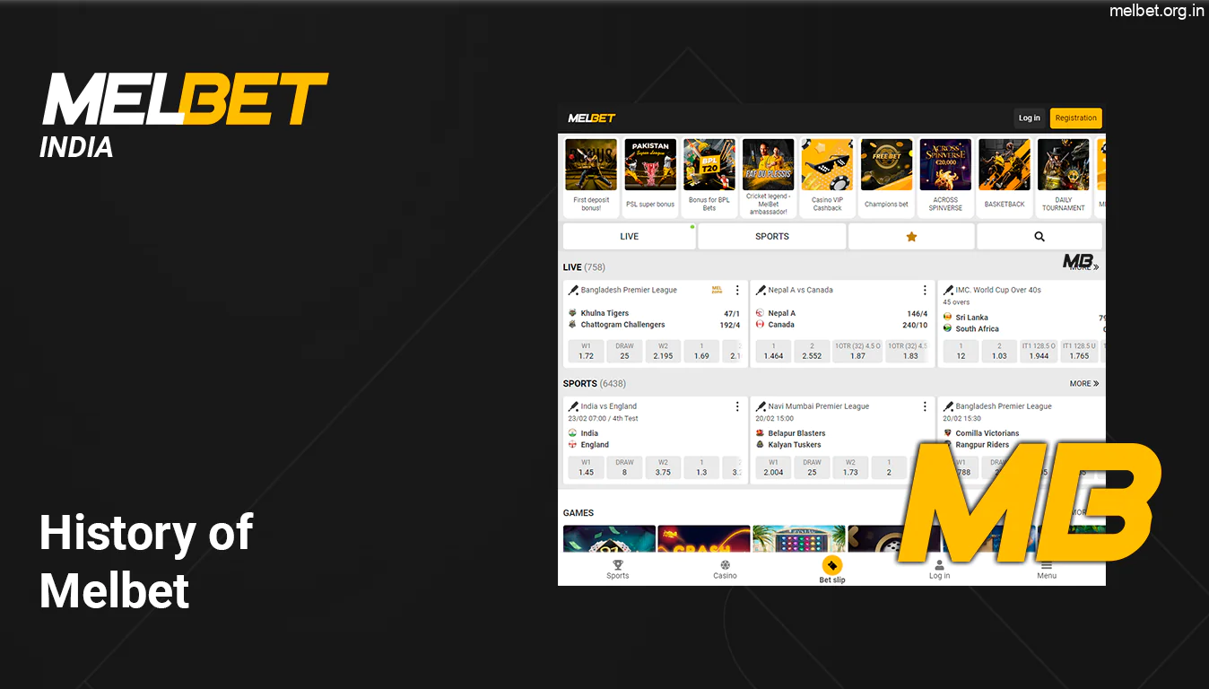 History of Melbet Company