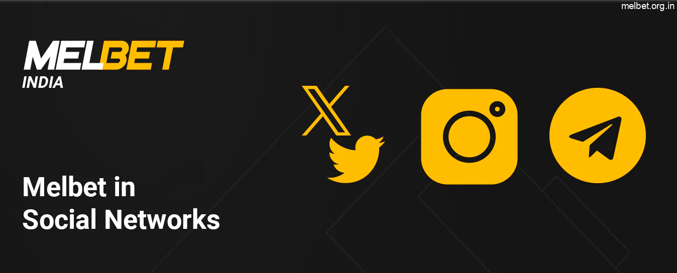 Join Melbet in Social Networks